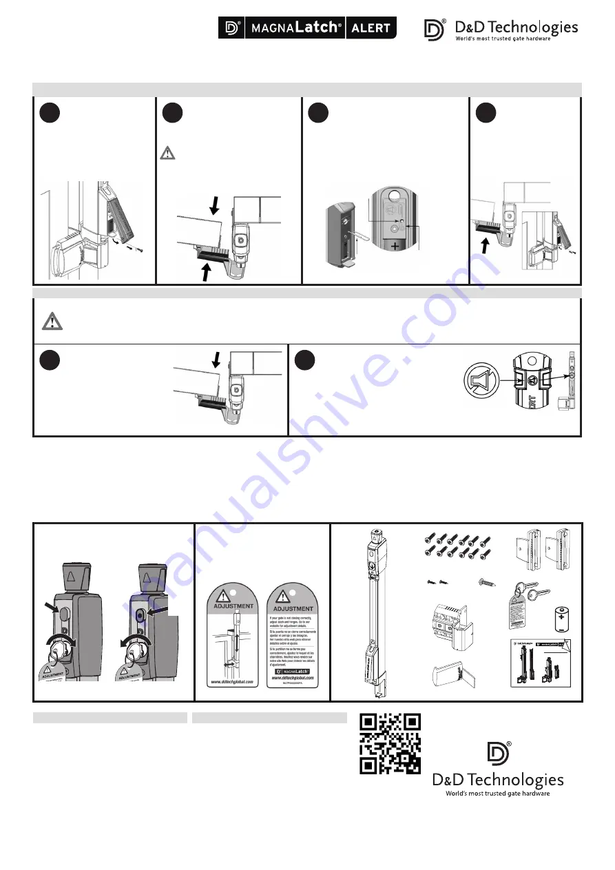 D&D Technologies MagnaLatch ALERT Installation Download Page 2