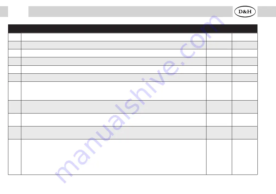 D&H FH16A Manual Download Page 64