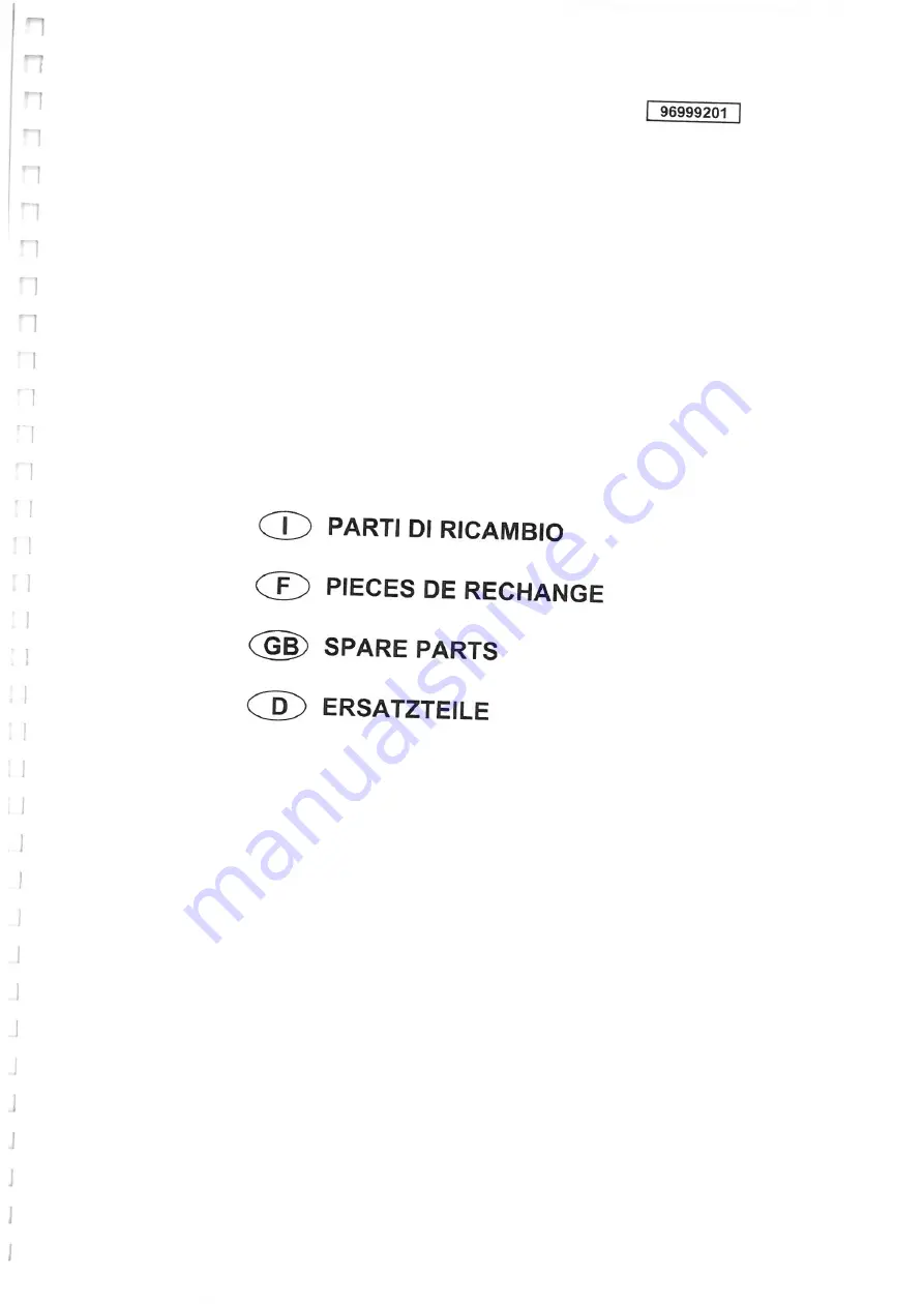 Dando TERRIER Mk 1 Operating And Maintenance Manual Download Page 123