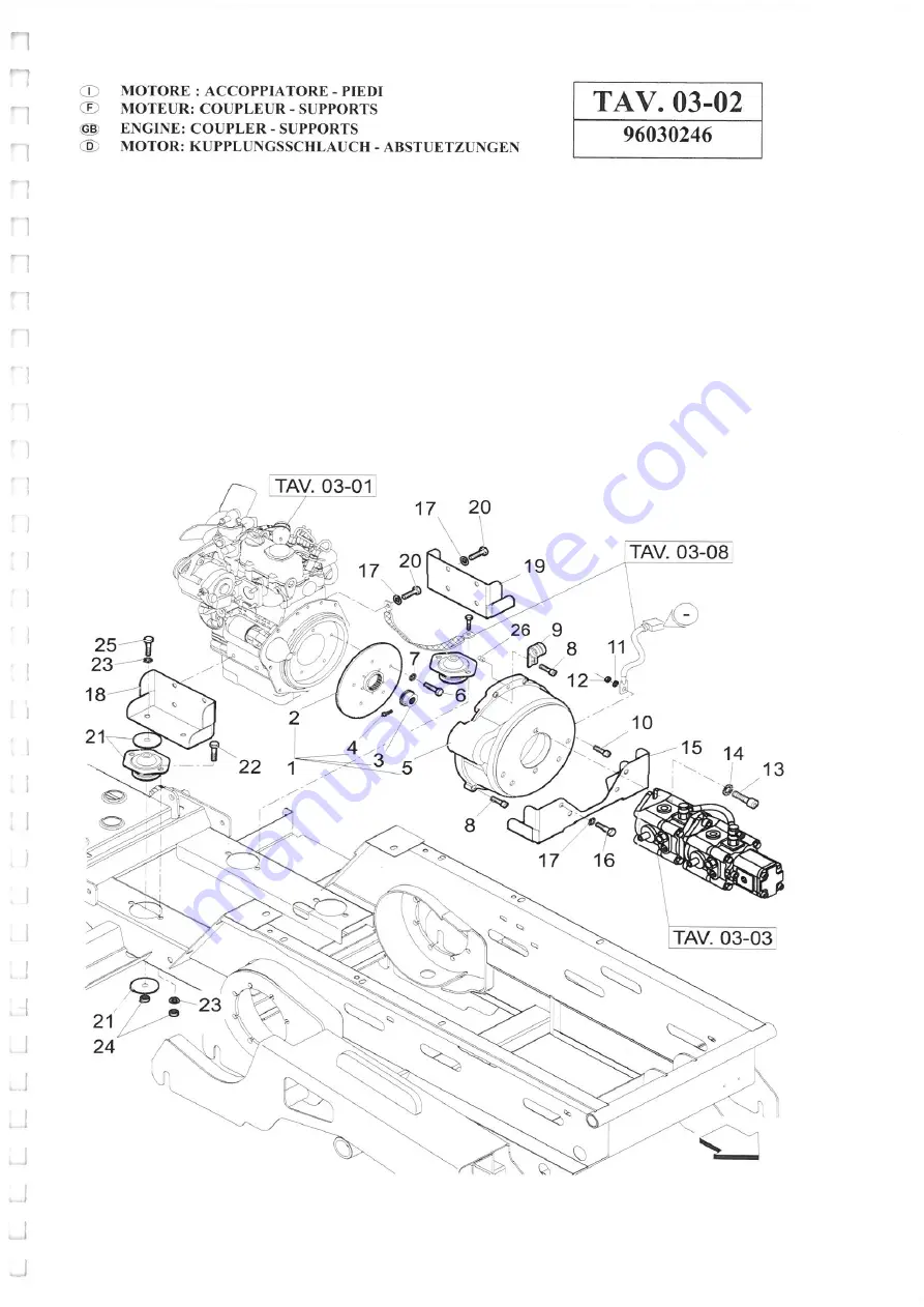 Dando TERRIER Mk 1 Operating And Maintenance Manual Download Page 134