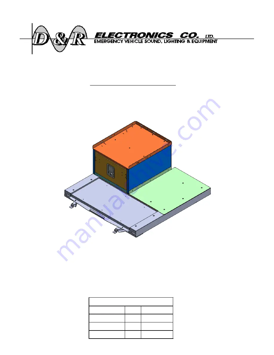 D&R ELECTRONICS 934-0647B Скачать руководство пользователя страница 1