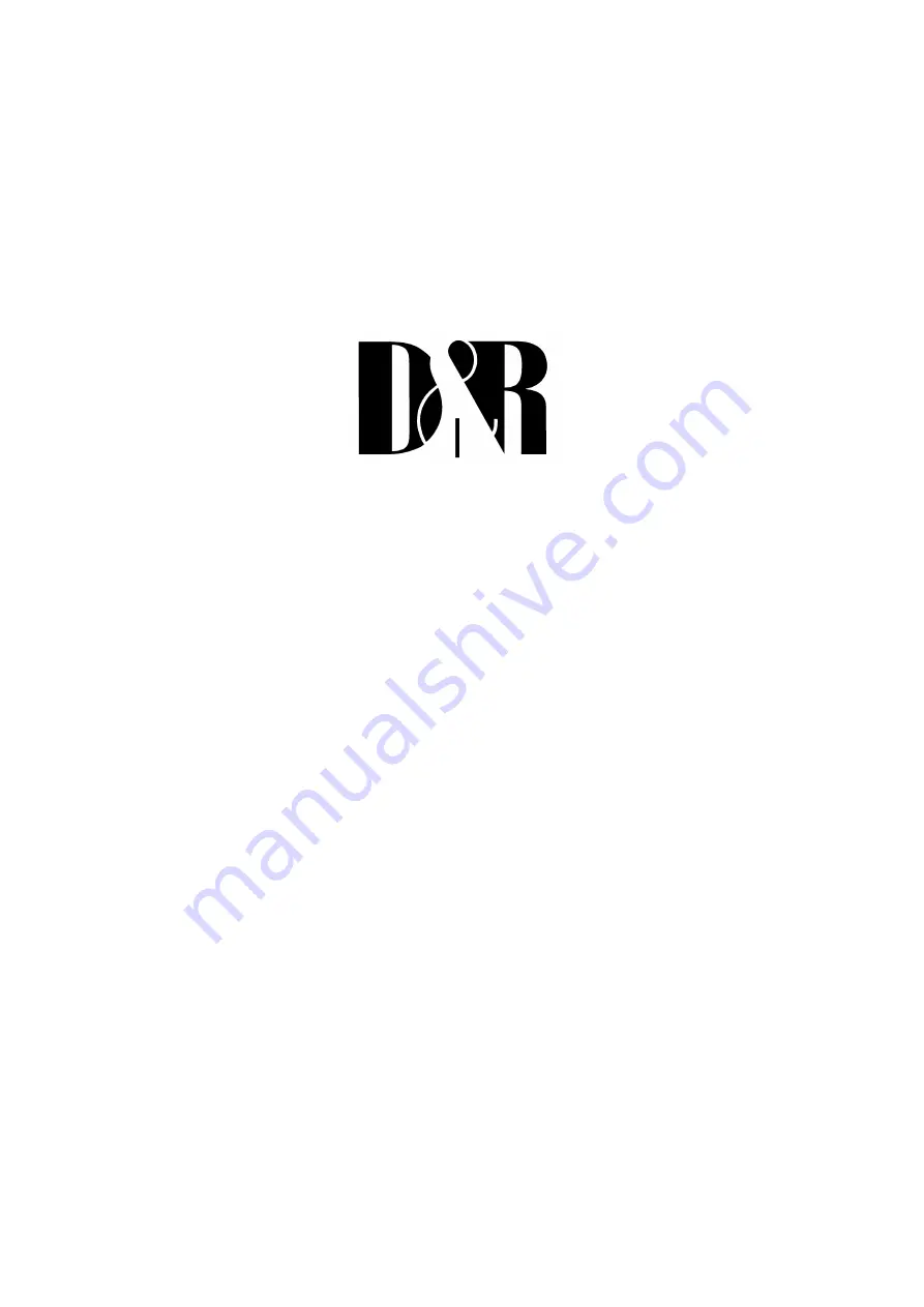 D&R ClubMix Manual Download Page 1