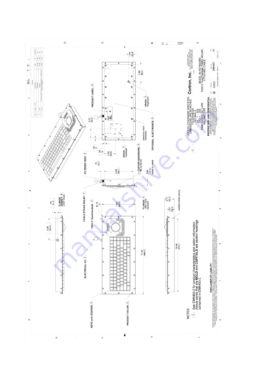 Danelec DM700 ECDIS Installation Manual Download Page 66