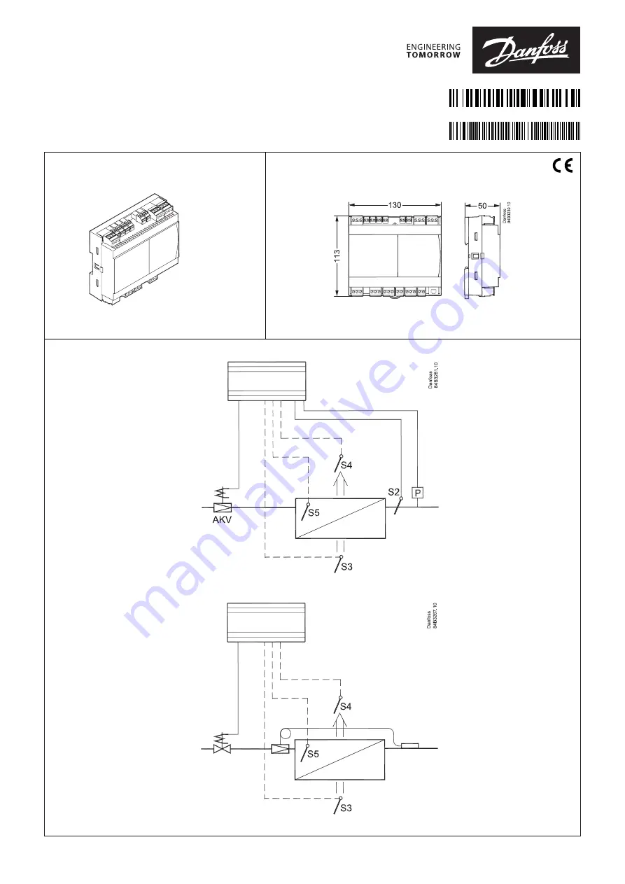 Danfoss 084B4081 Скачать руководство пользователя страница 1