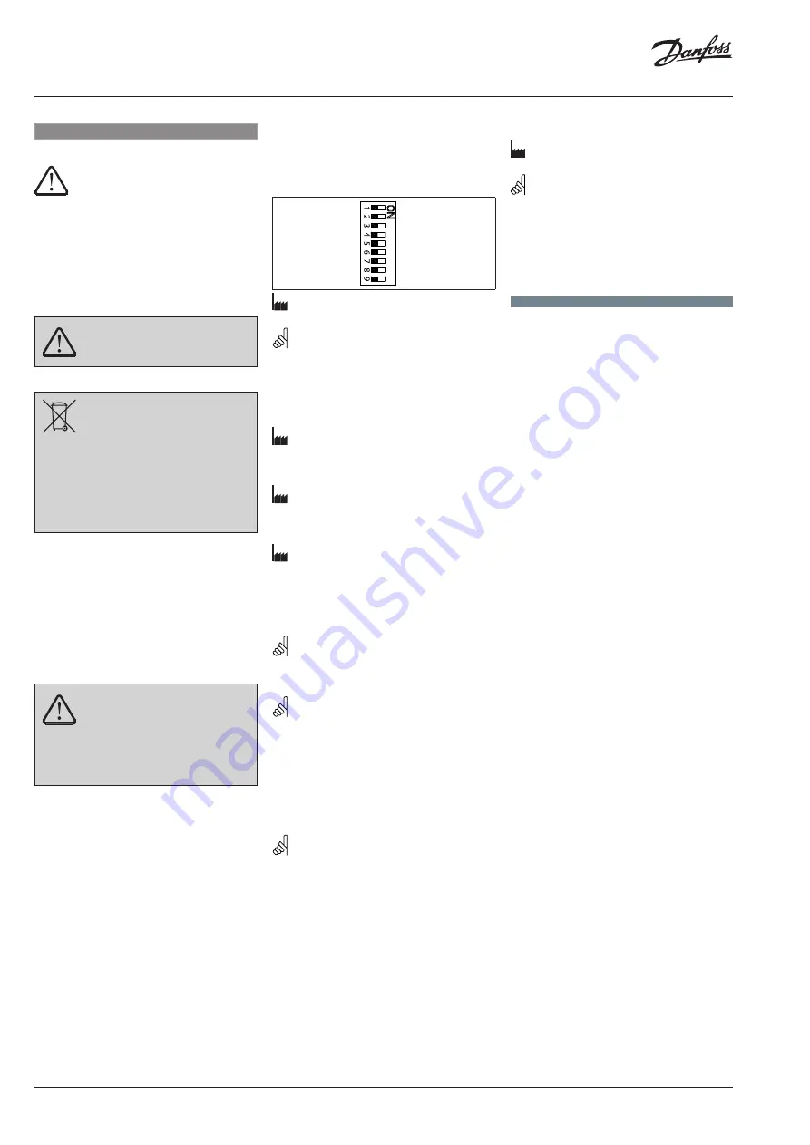 Danfoss 73691330 Operating Manual Download Page 8