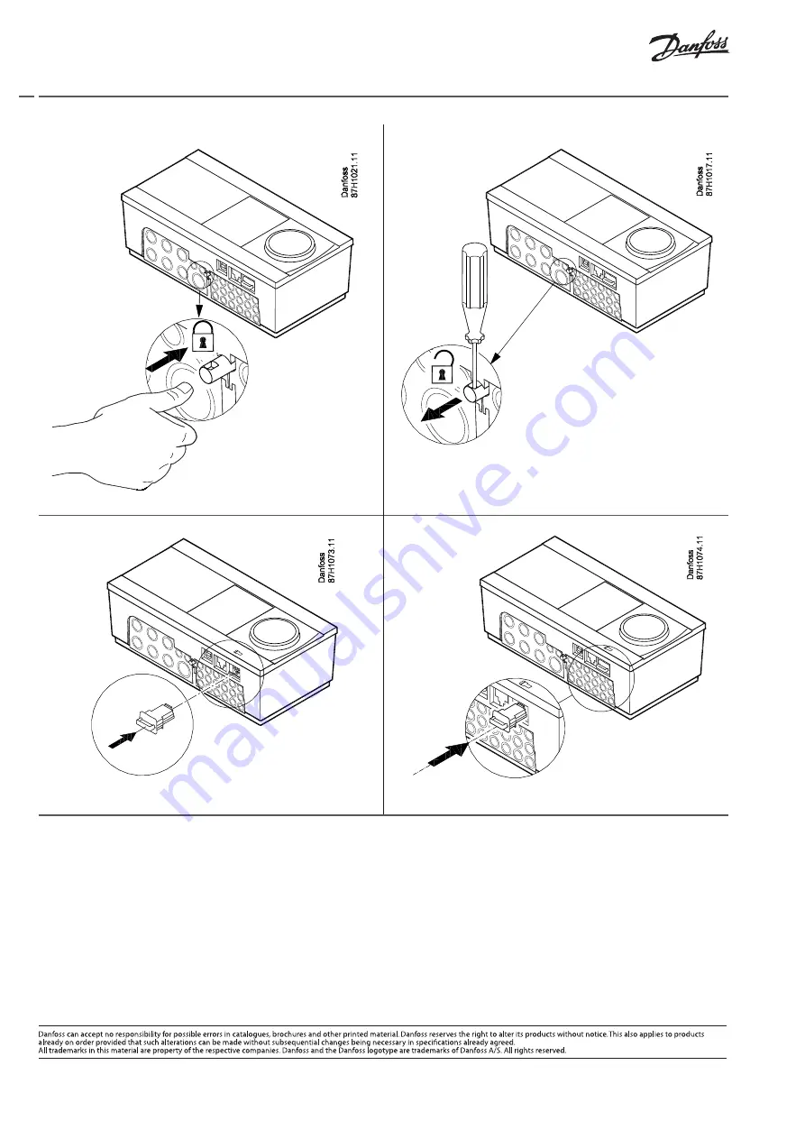 Danfoss A377.1 Mounting Manual Download Page 16