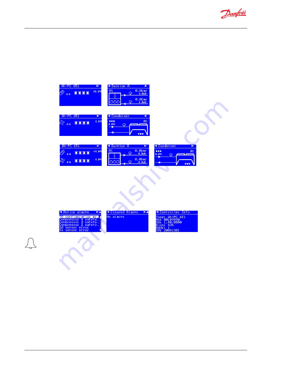 Danfoss ADAP-KOOL AK-PC 651 User Manual Download Page 6