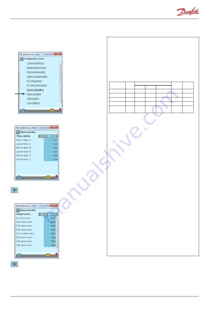 Danfoss AK-CC 750A User Manual Download Page 62