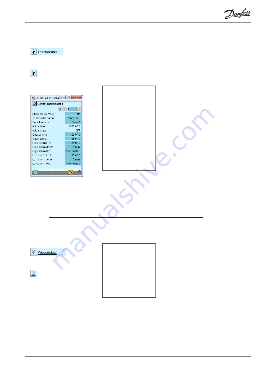 Danfoss AK-PC 781A User Manual Download Page 71