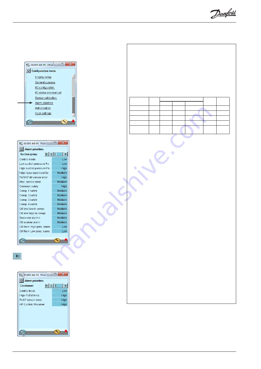 Danfoss AK-PC 781A User Manual Download Page 76