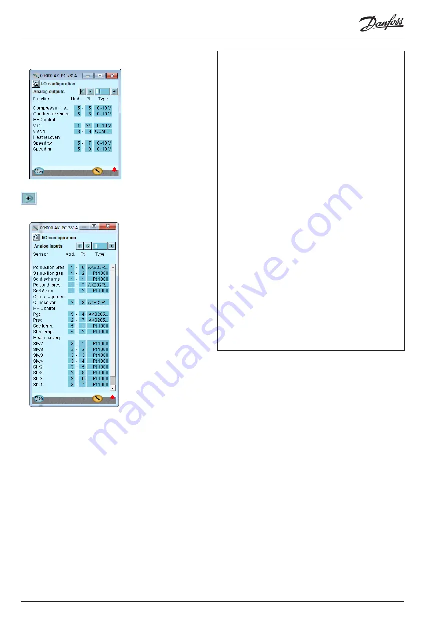 Danfoss AK-PC 781A User Manual Download Page 80