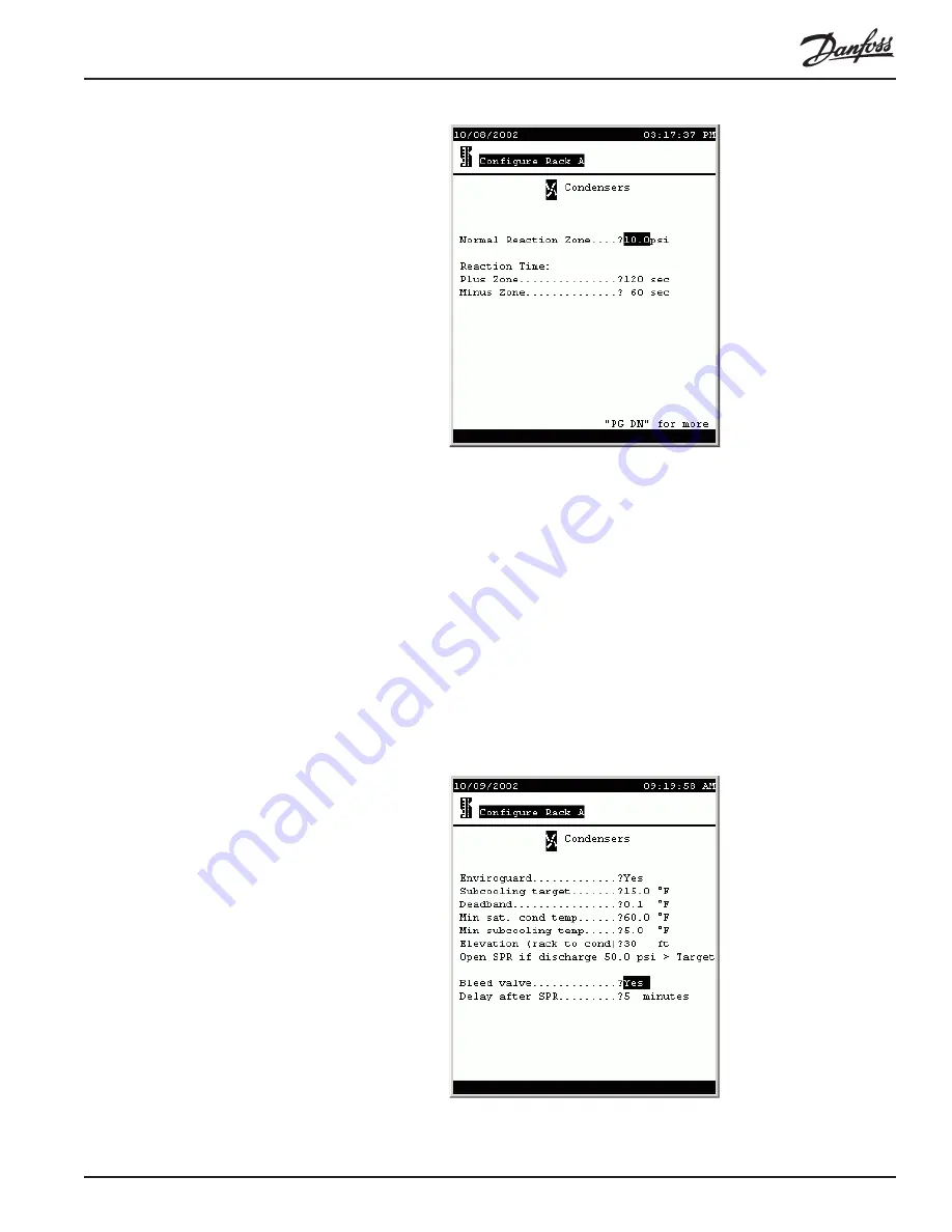 Danfoss AK2-SC 255 Reference Manual Download Page 42