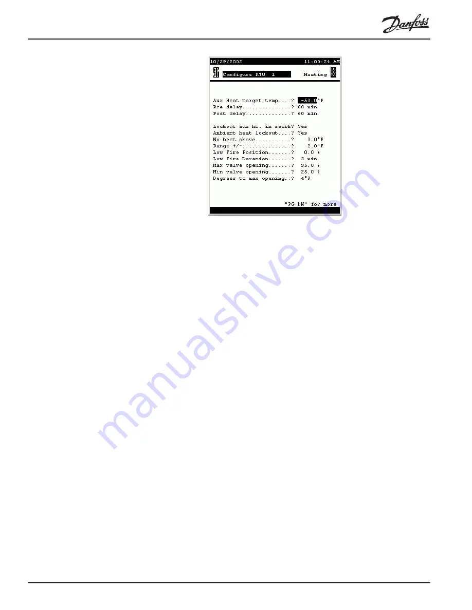 Danfoss AK2-SC 255 Reference Manual Download Page 73