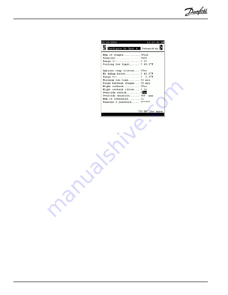 Danfoss AK2-SC 255 Reference Manual Download Page 99