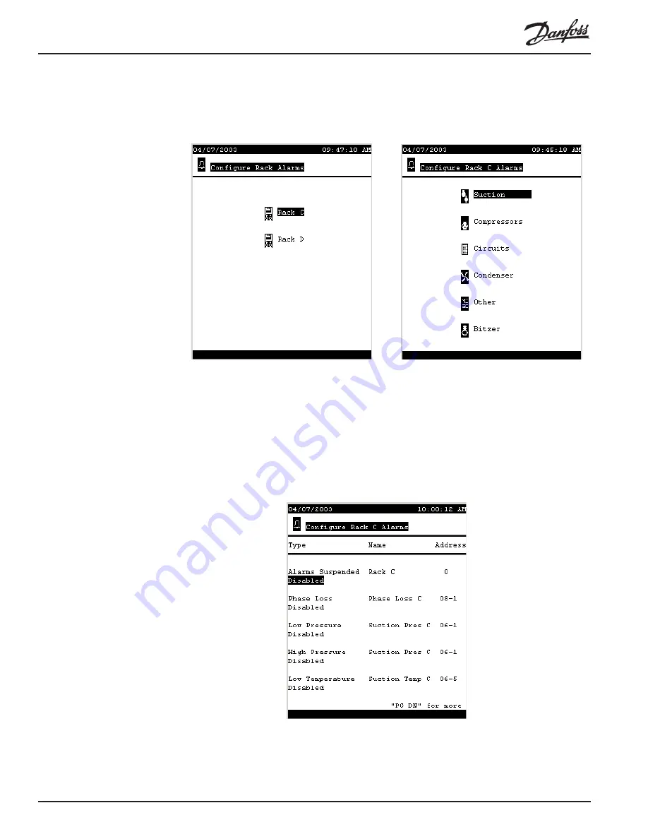 Danfoss AK2-SC 255 Reference Manual Download Page 123