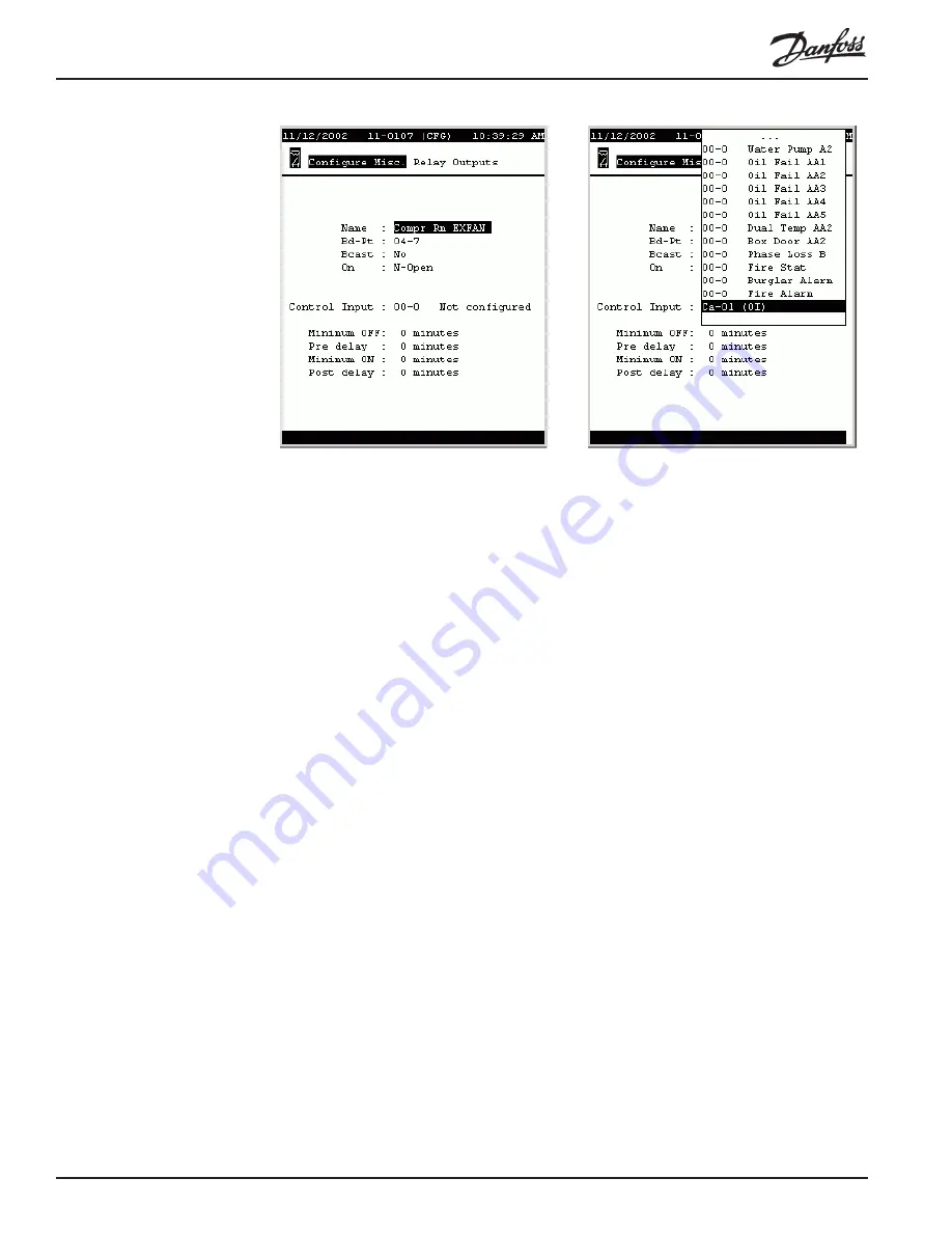 Danfoss AK2-SC 255 Reference Manual Download Page 153