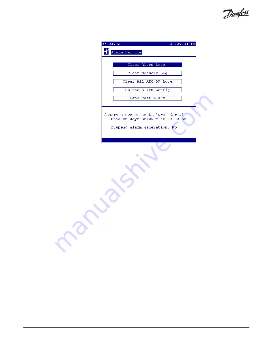 Danfoss AK2-SC 255 Reference Manual Download Page 198