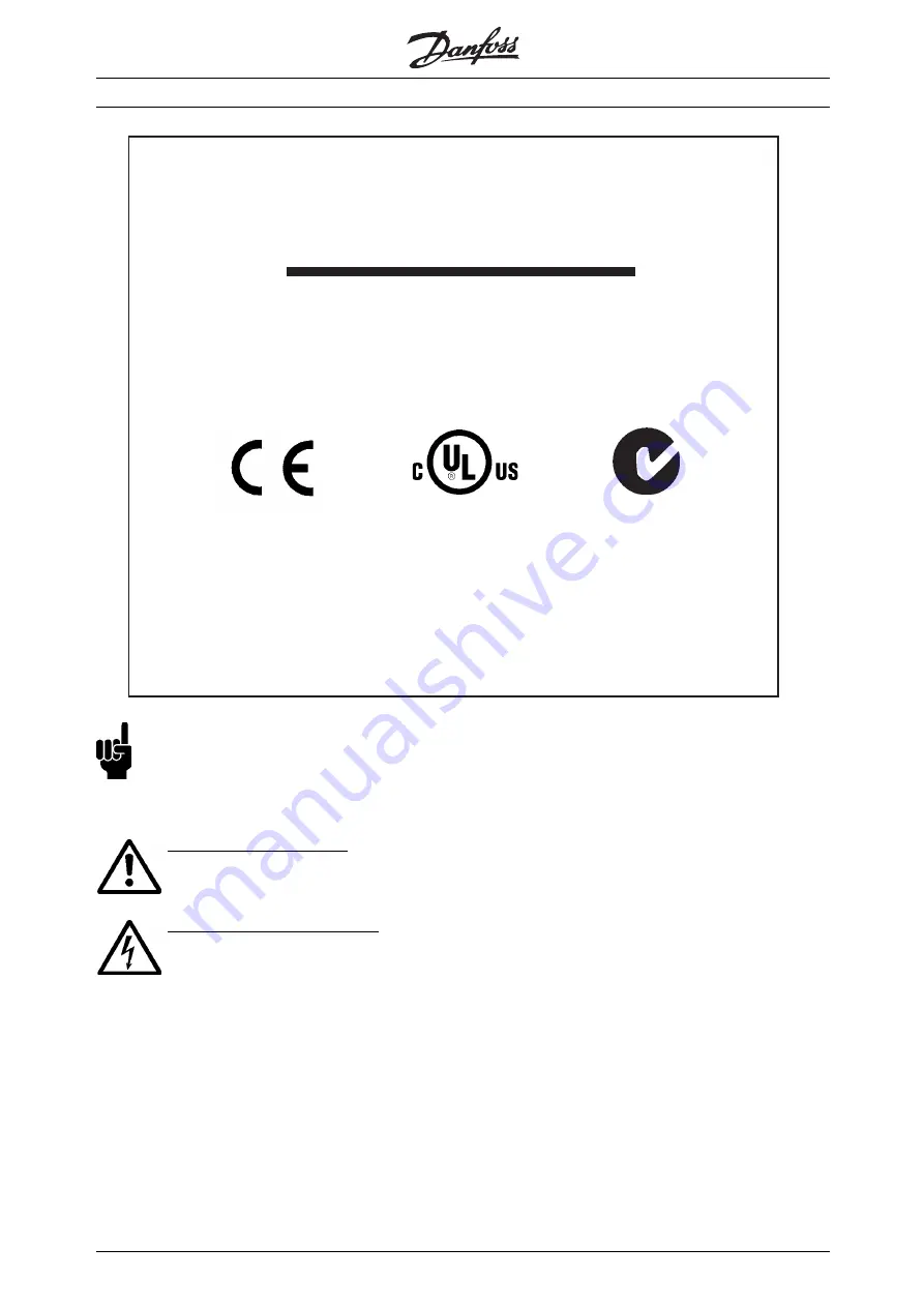 Danfoss AKD 2800 Quick Setup Manual Download Page 8