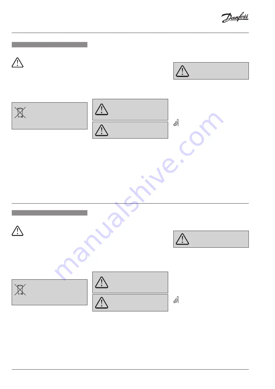 Danfoss AMI 140 Operating Manual Download Page 8