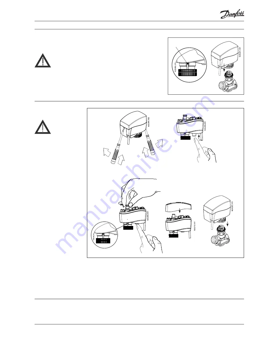 Danfoss AMV 110 NL AQT Datasheet Download Page 3