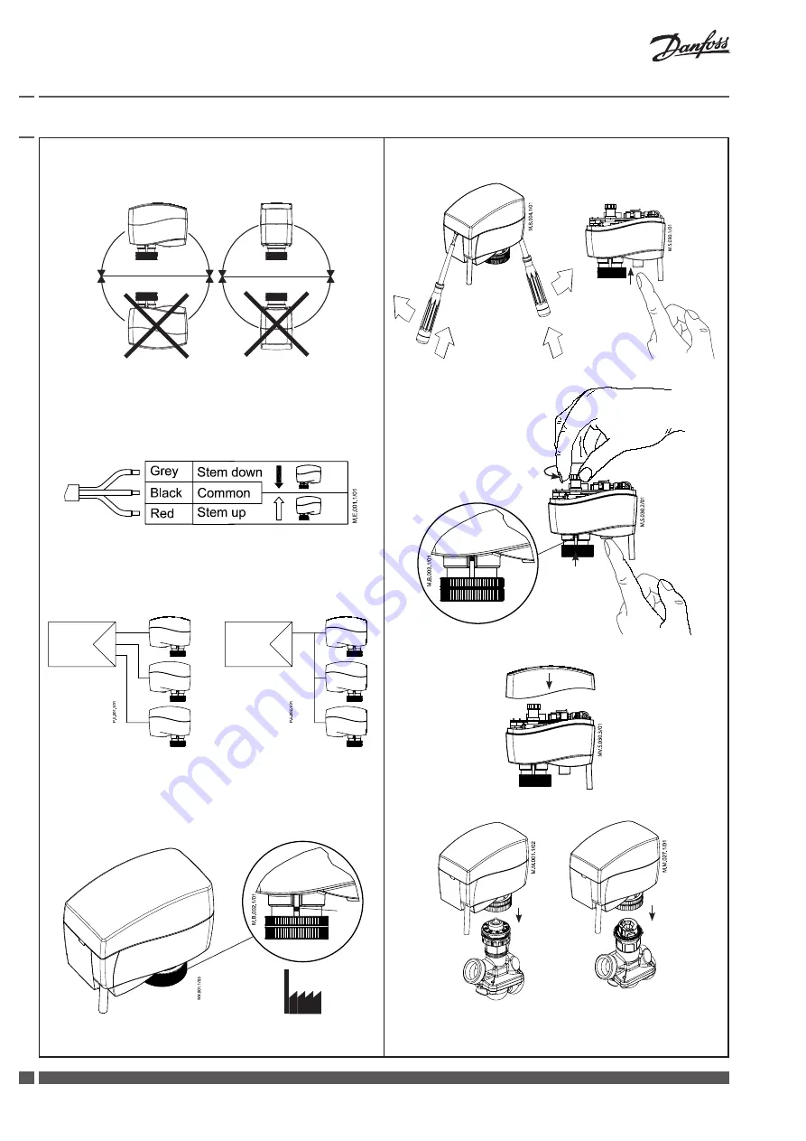 Danfoss AMV 110 NL Installation Manual Download Page 2