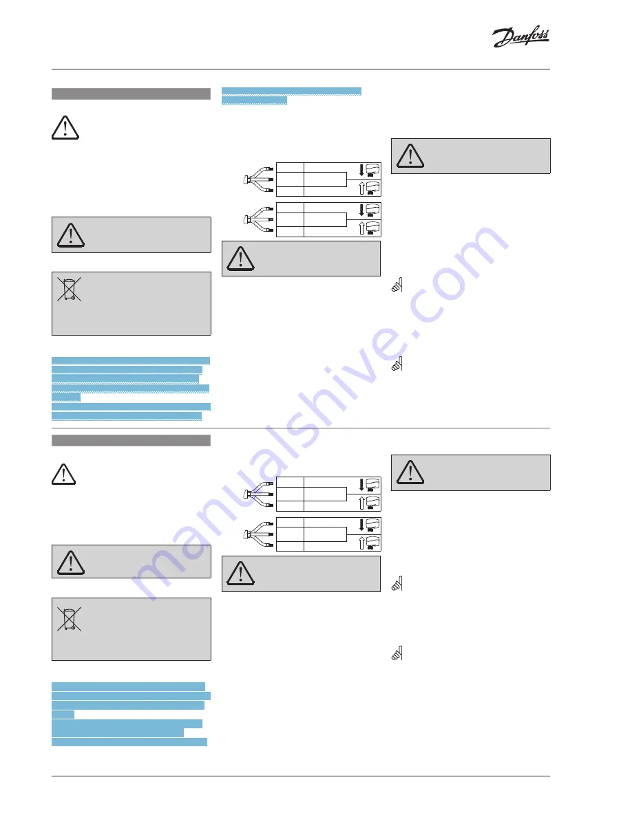 Danfoss AMV 130 Operating Manual Download Page 8