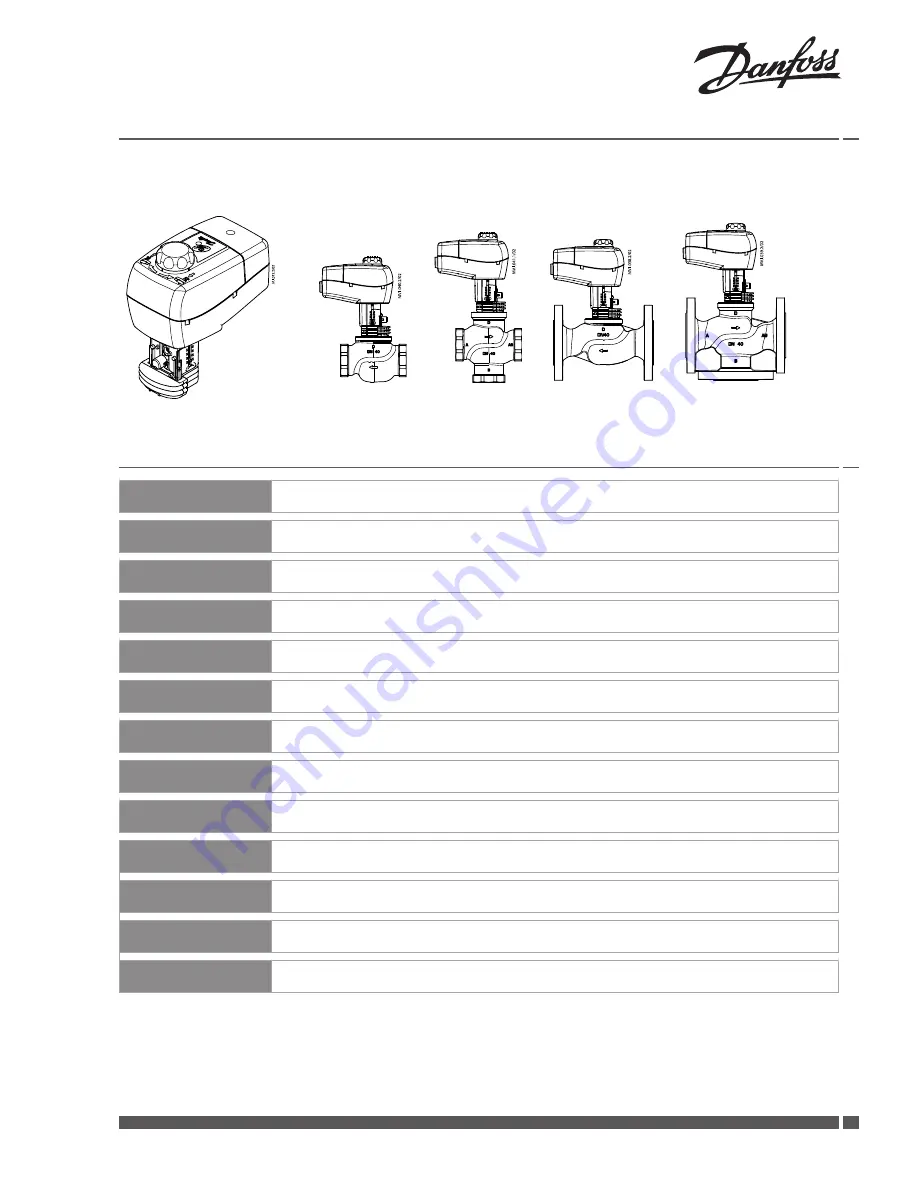 Danfoss AMV 335 Installation Manual Download Page 1