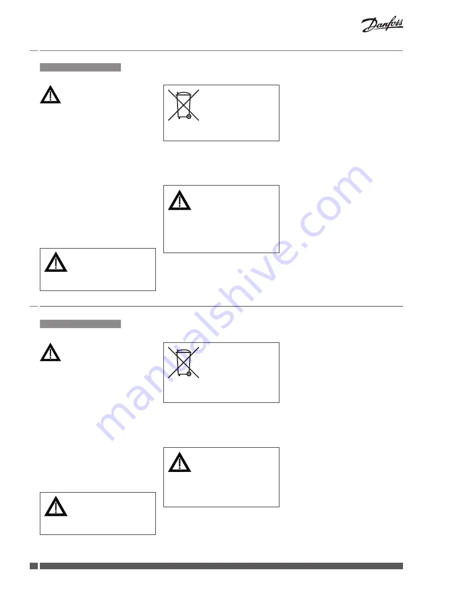 Danfoss AMV 335 Installation Manual Download Page 8