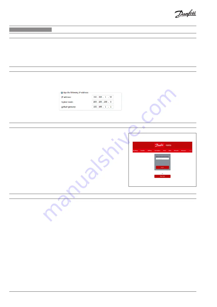 Danfoss CCR3+ Operating Manual Download Page 8