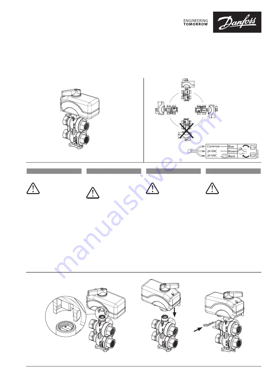 Danfoss ChangeOver6 Operating Manual Download Page 1