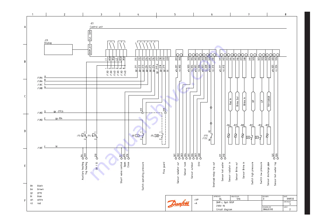 Danfoss DHP-L 10 Скачать руководство пользователя страница 45