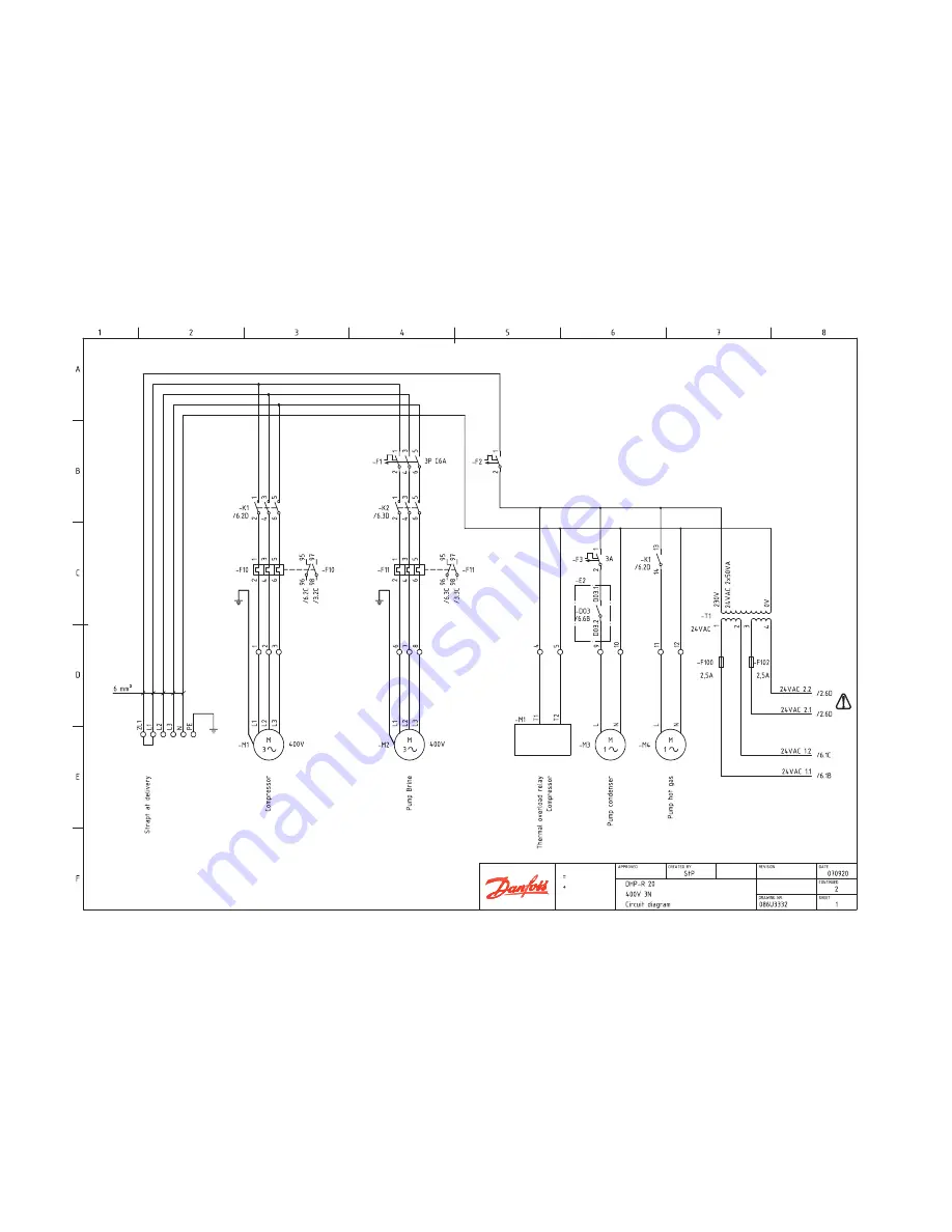 Danfoss DHP-R 26 Installation Instructions Manual Download Page 4