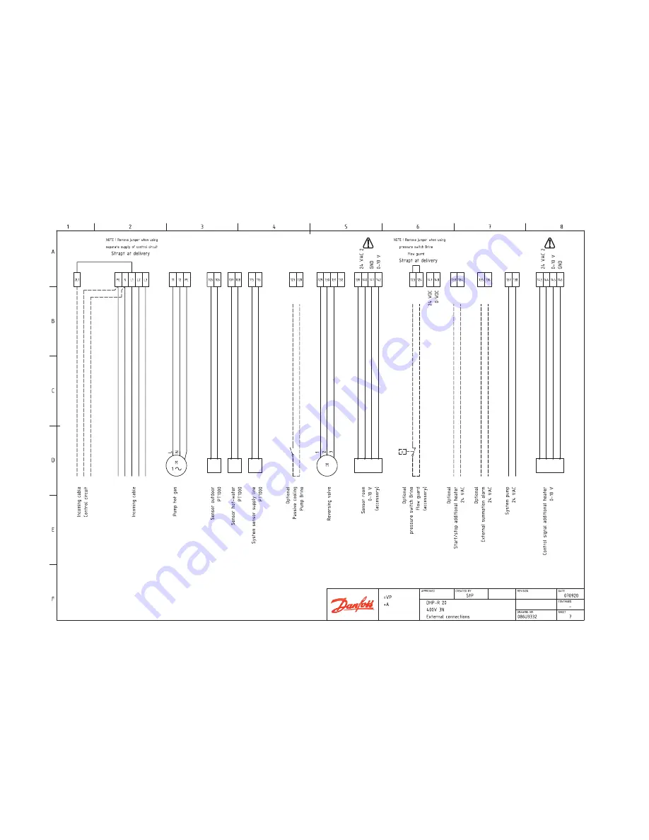 Danfoss DHP-R 26 Installation Instructions Manual Download Page 10