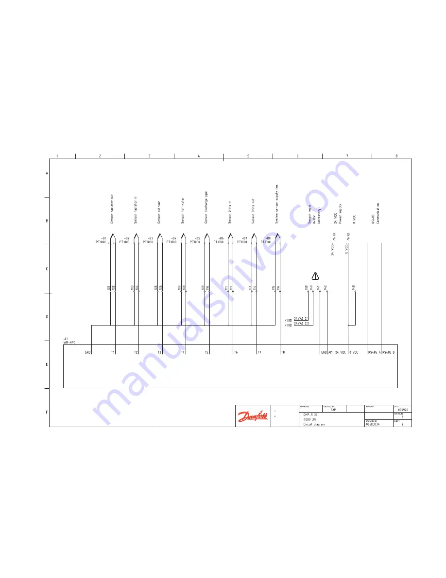 Danfoss DHP-R 26 Installation Instructions Manual Download Page 19