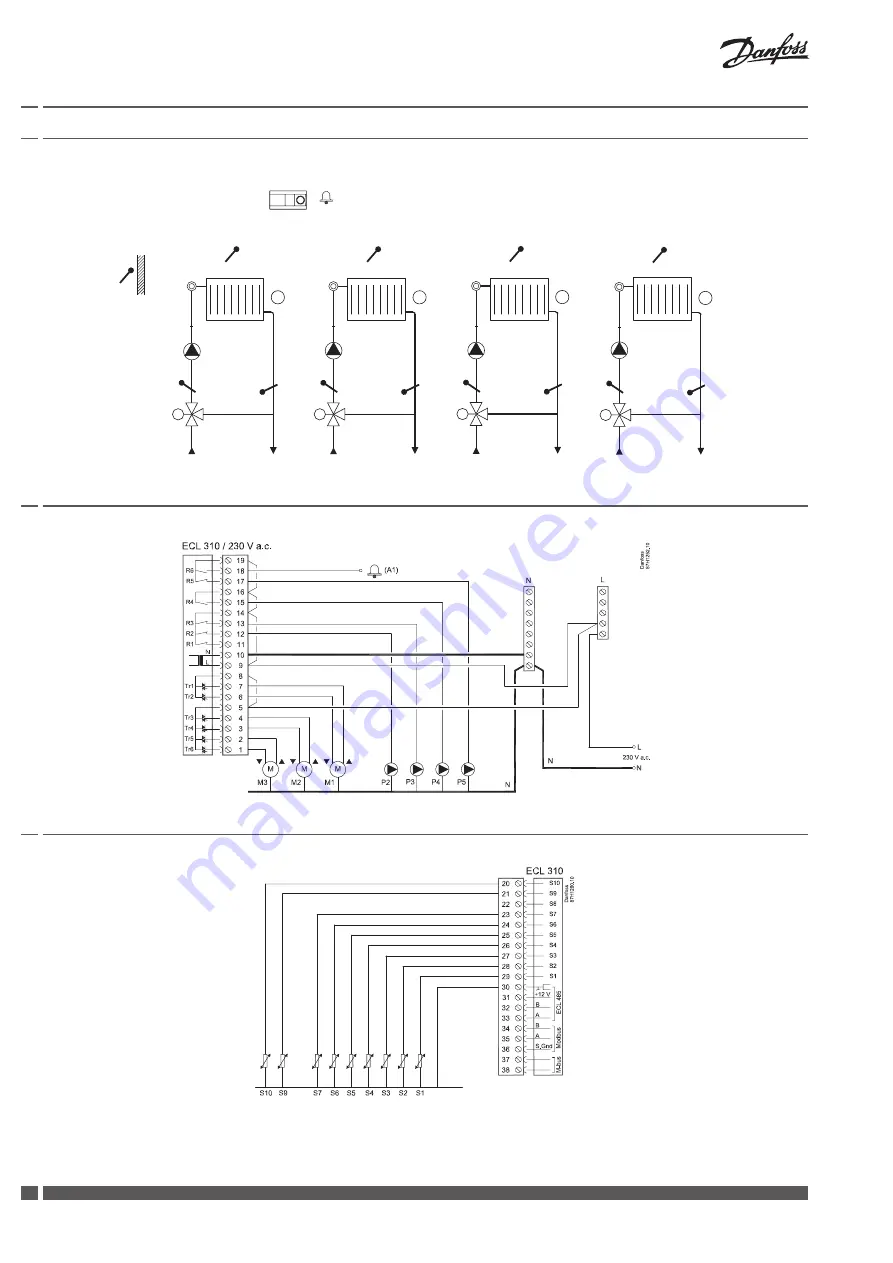 Danfoss ECL Comfort 310 Скачать руководство пользователя страница 4