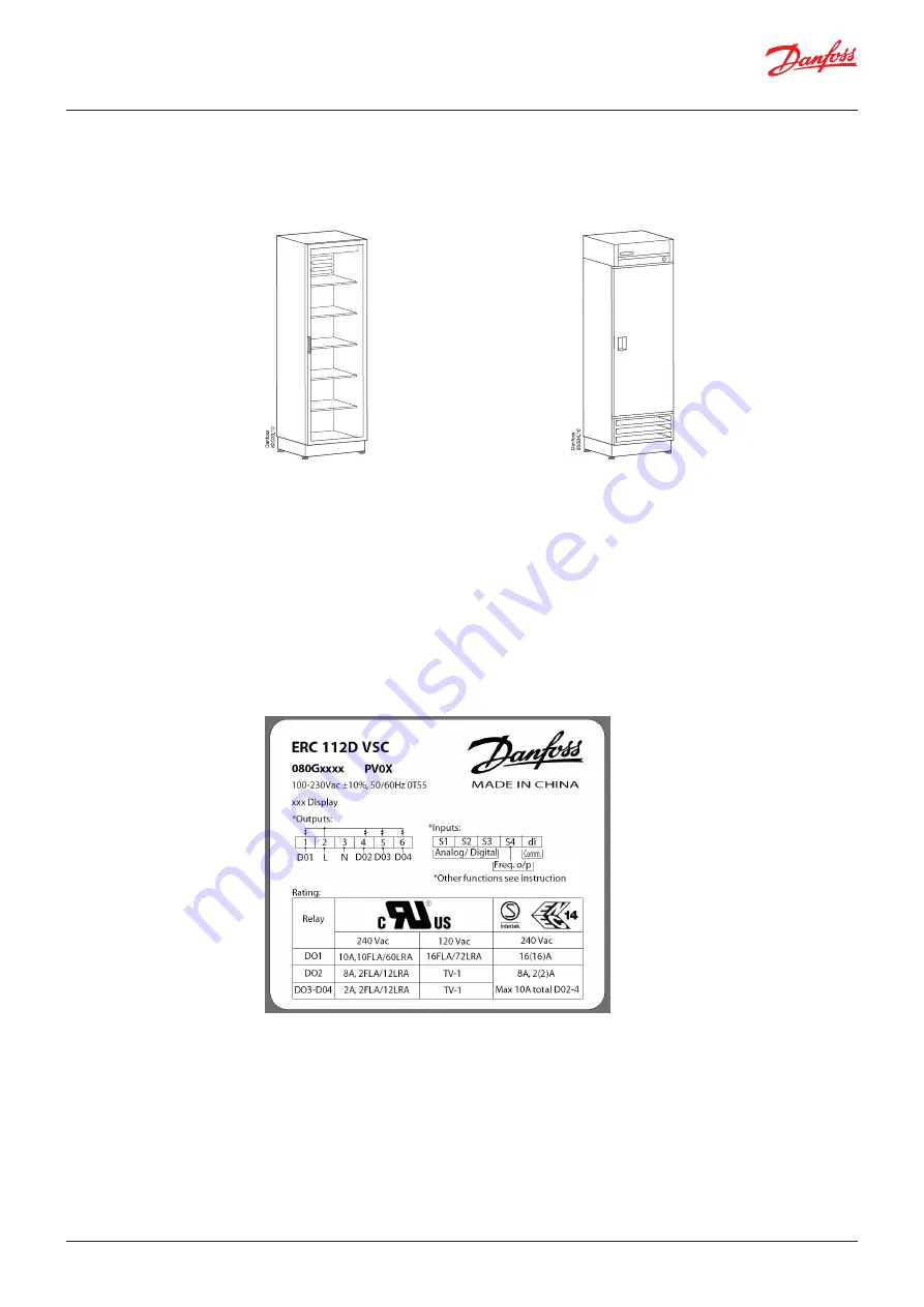 Danfoss ERC 112D VSC User Manual Download Page 3