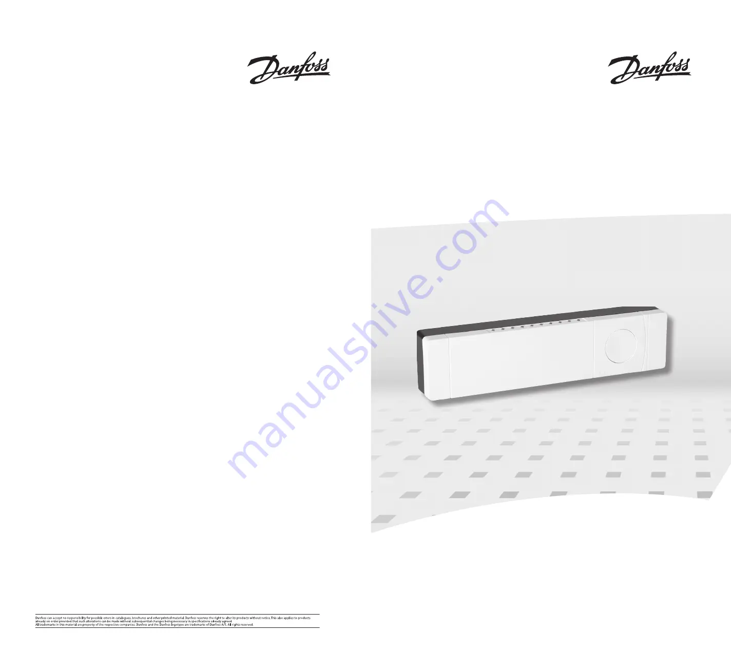 Danfoss Link Hydronic Controller Installation Manual Download Page 13