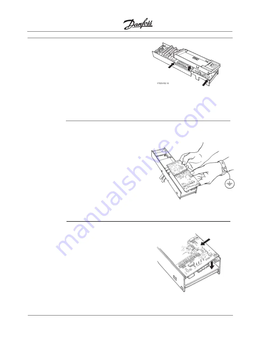 Danfoss LonWorks Option Card Instruction Manual Download Page 16