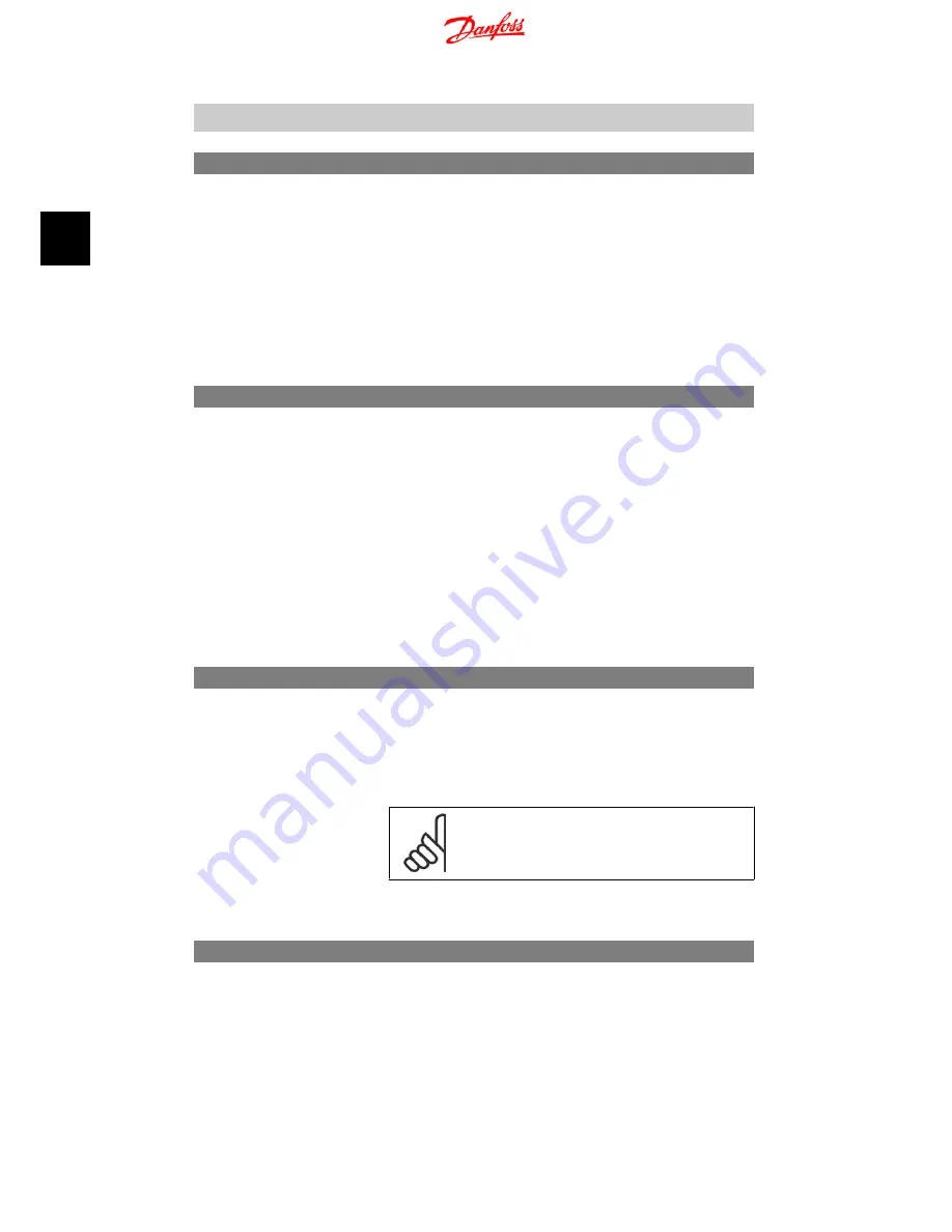 Danfoss MCO 350 Operating Instructions Manual Download Page 40