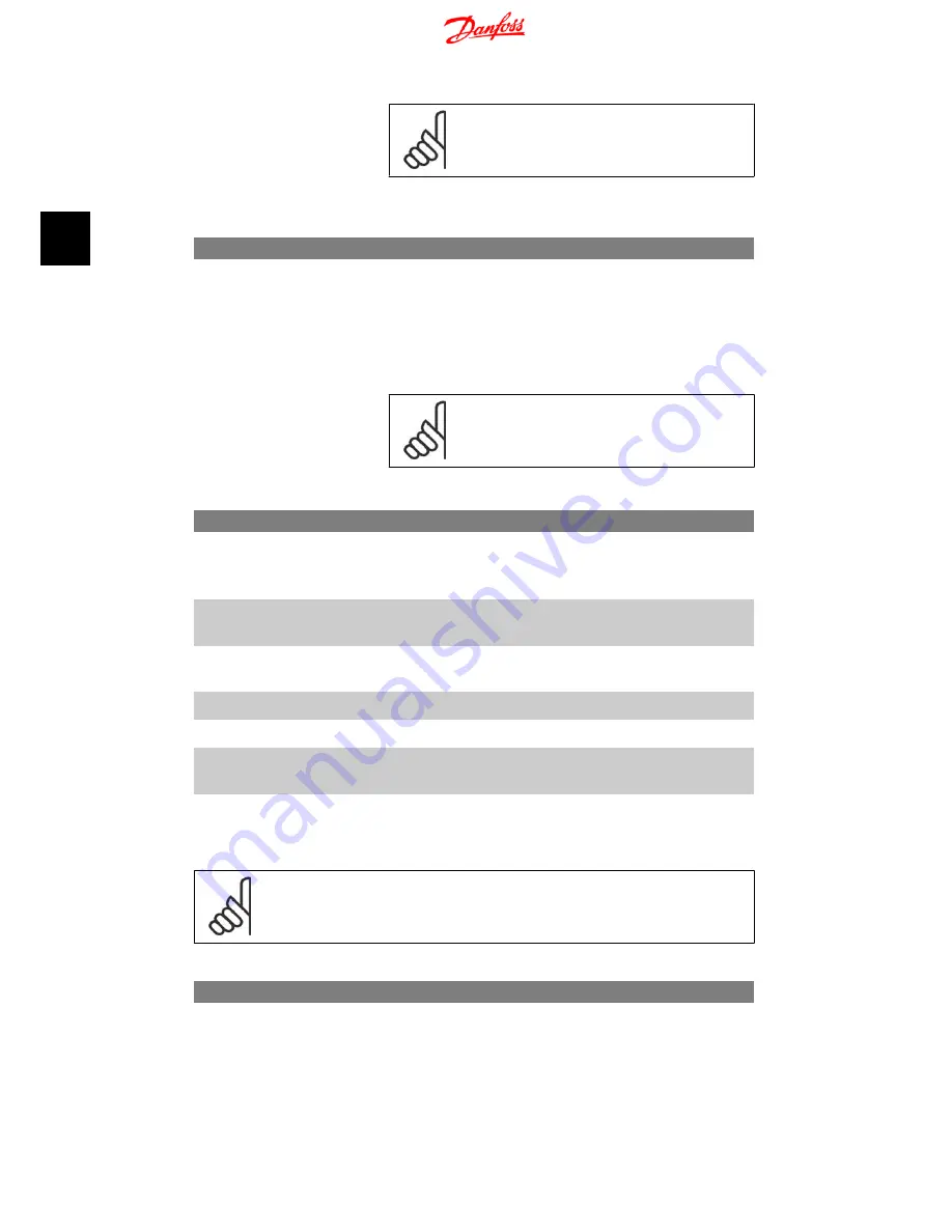 Danfoss MCO 350 Operating Instructions Manual Download Page 42