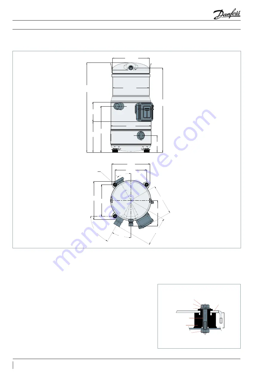 Danfoss MLZ/MLM090-116-130-160-200-240 Скачать руководство пользователя страница 10