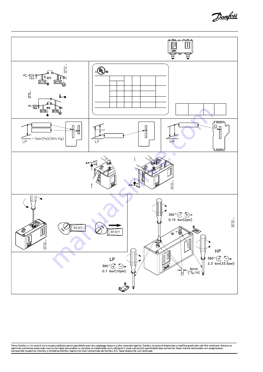 Danfoss OP-LSQM Series Instructions Manual Download Page 66