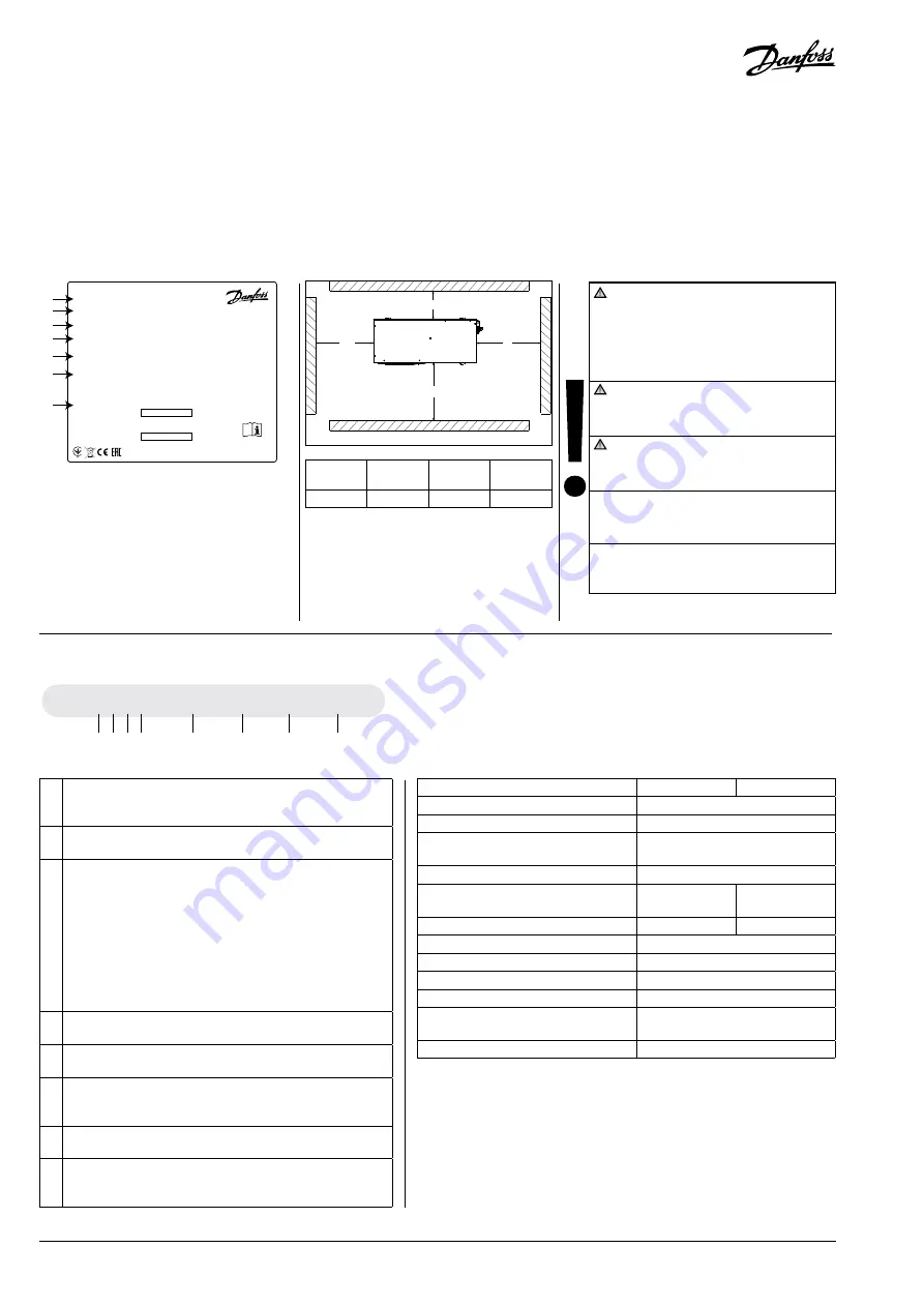 Danfoss OP-LSQM Series Instructions Manual Download Page 72