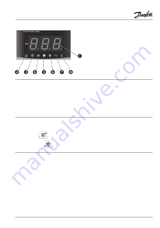 Danfoss OPTYMA Control AK-RC 101 Operation And Maintenance Manual Download Page 9