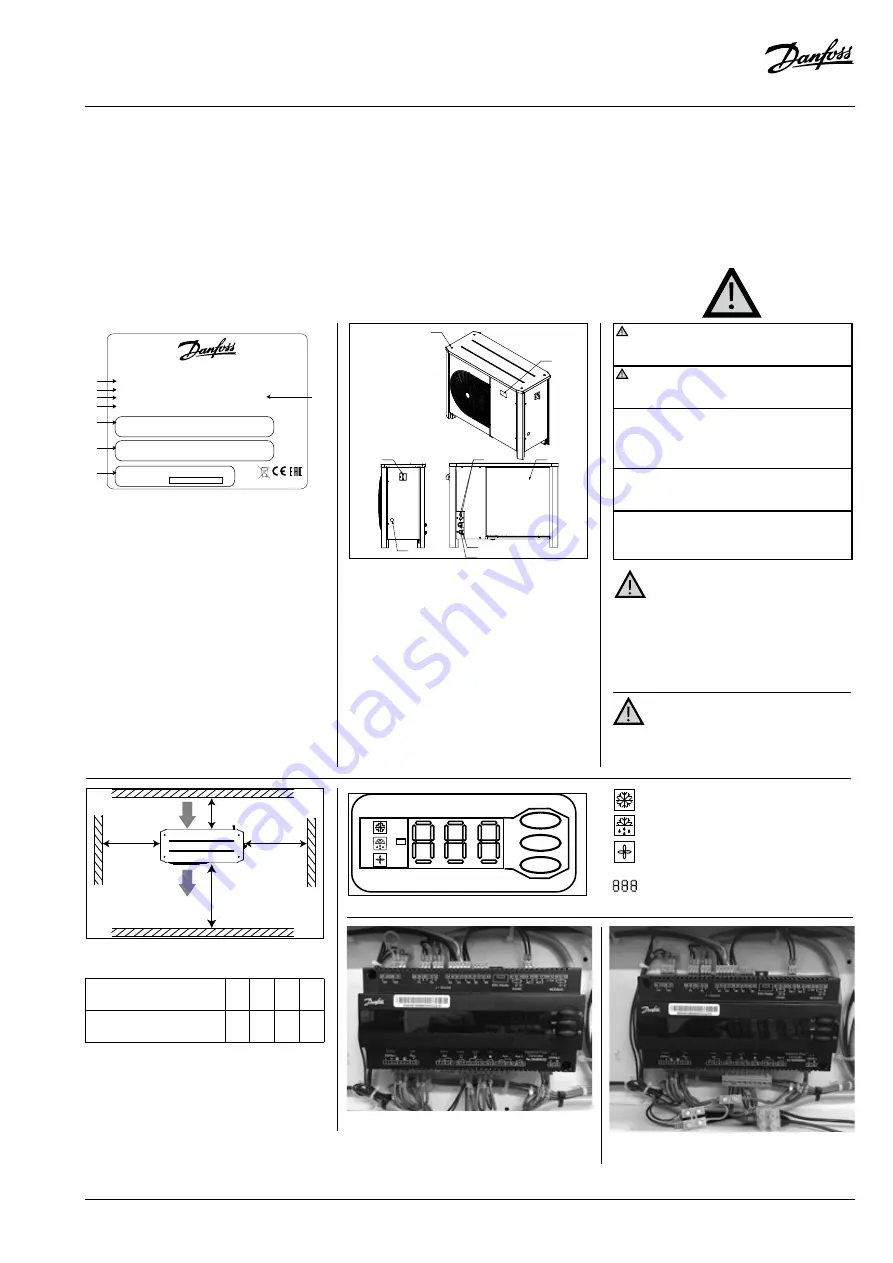 Danfoss Optyma Plus INVERTER Series Instructions Manual Download Page 13