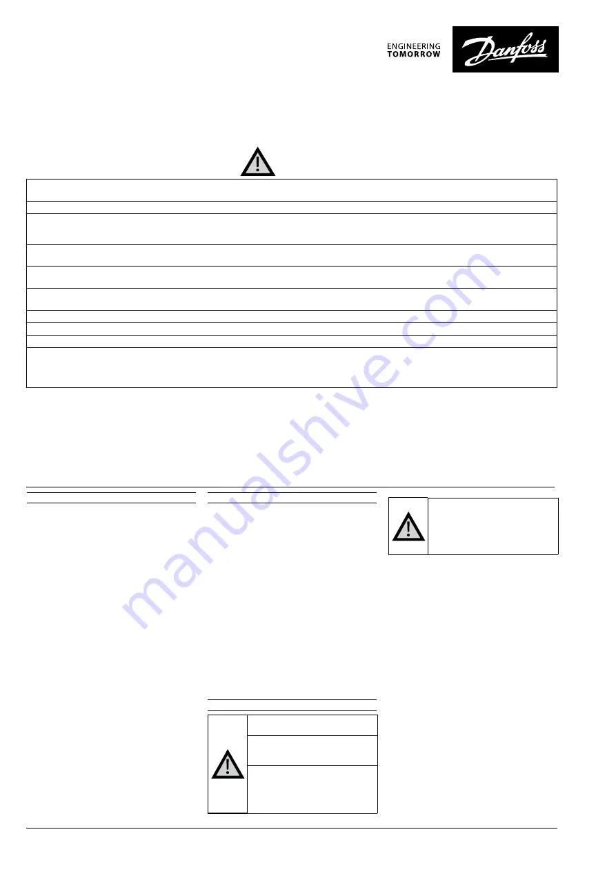 Danfoss Optyma Plus OP-LPV Instructions Manual Download Page 14