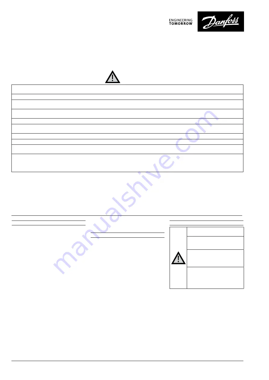 Danfoss Optyma Plus OP-LPV Instructions Manual Download Page 26