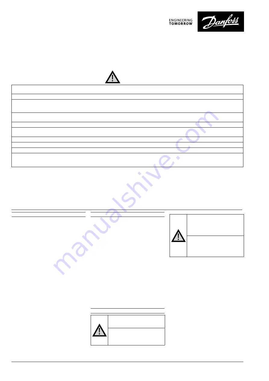 Danfoss Optyma Plus OP-LPV Instructions Manual Download Page 44