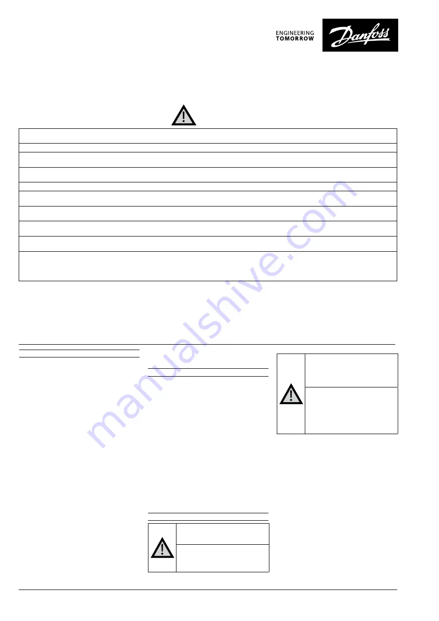 Danfoss Optyma Plus OP-LPV Instructions Manual Download Page 50