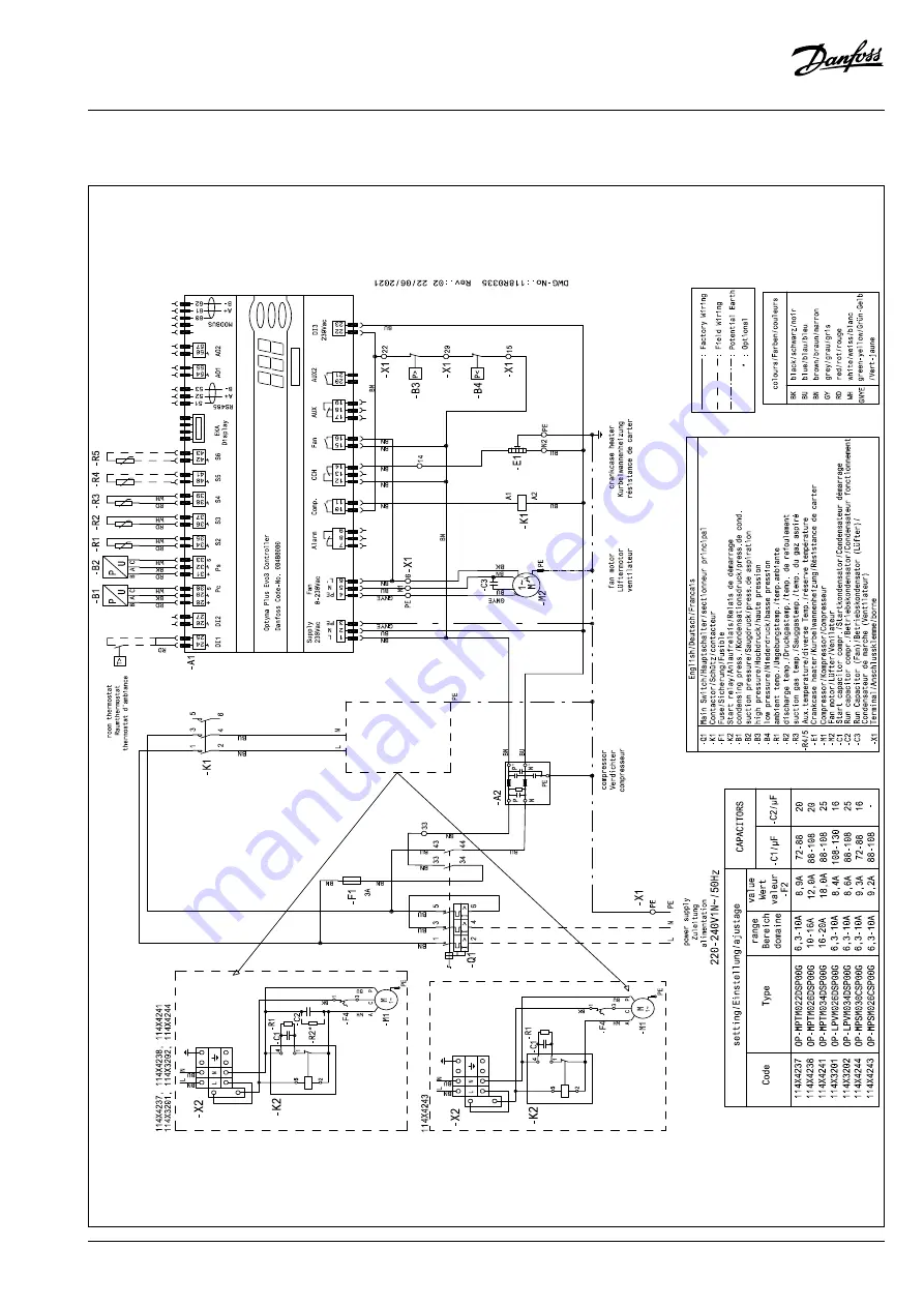 Danfoss Optyma Plus OP-LPV Instructions Manual Download Page 79